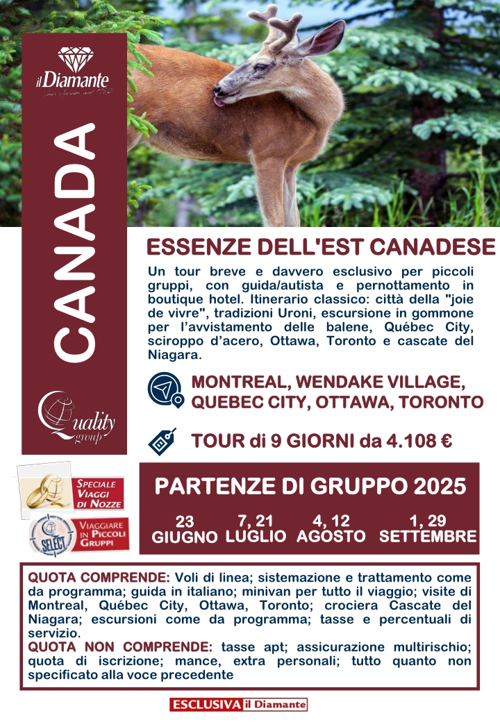 Vivere e Viaggiare - Canada - Offerta