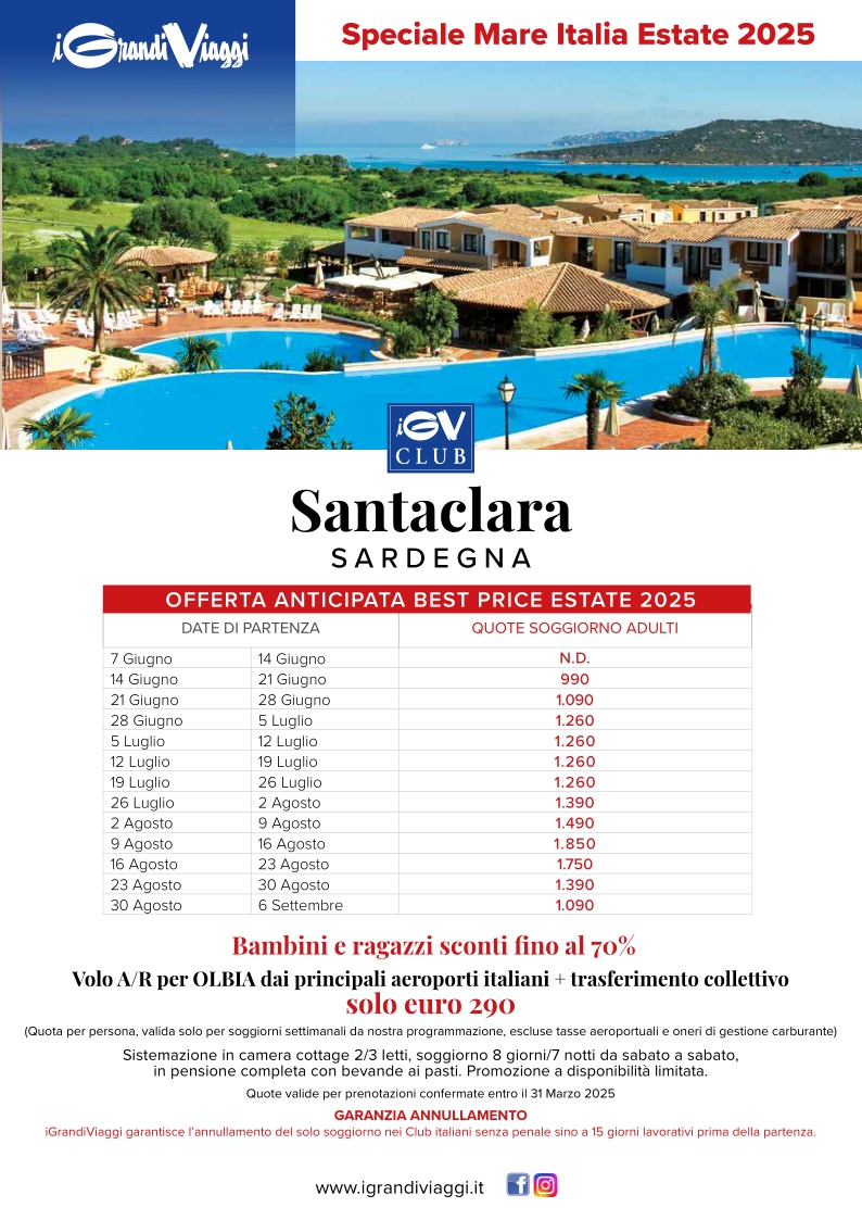 Vivere e Viaggiare - Italia - Sardegna - 2 - Offerta